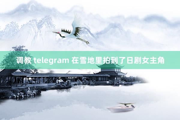 调教 telegram 在雪地里拍到了日剧女主角